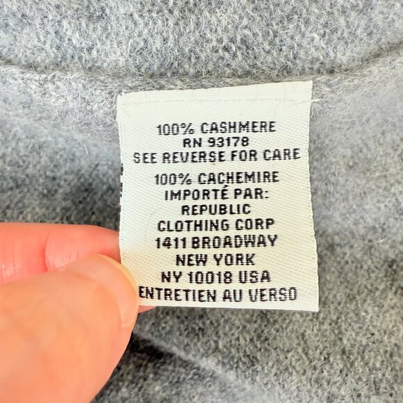 NWT Magaschoni 100% Cashmere V-Neck Pullover Sweater | Women’s 2X - Picture 7 of 10